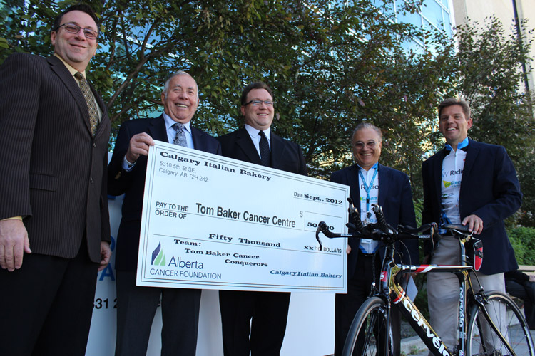 Tom Baker Cancer Centre Donation