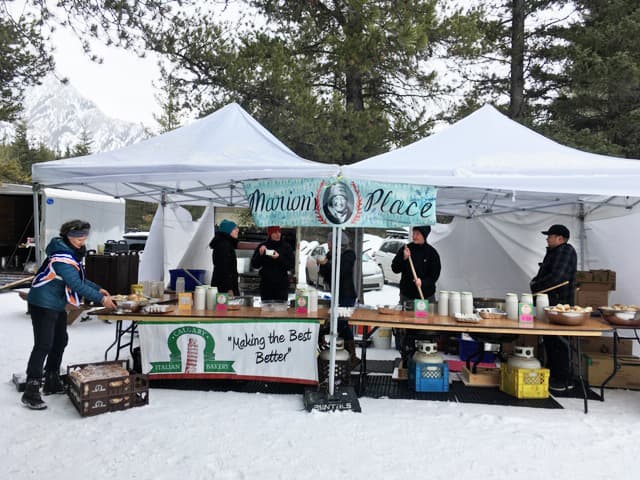 CIBL Soup and Bun Tent